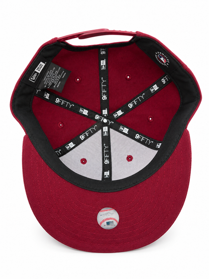 NEW ERA DETROIT TIGERS CARDINAL/GOLD 9FIFTY SNAPBACK CAP