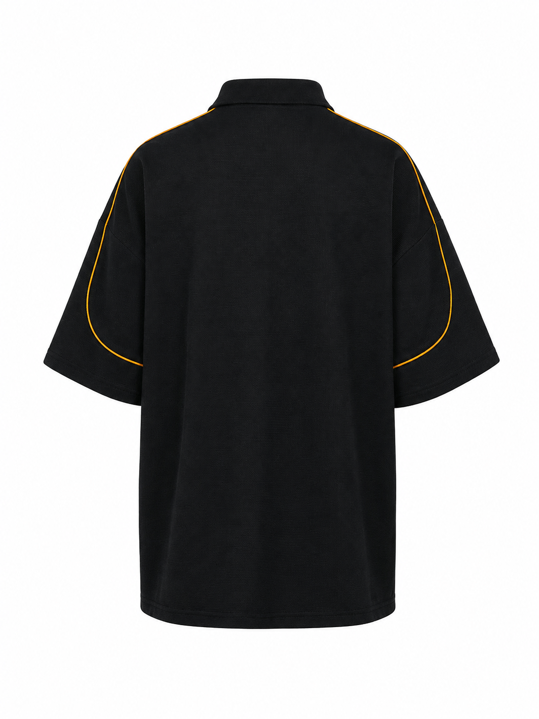 TRUE RELIGION MEN'S MULTI LOGO OVERSIZED POLO T-SHIRT (110353)