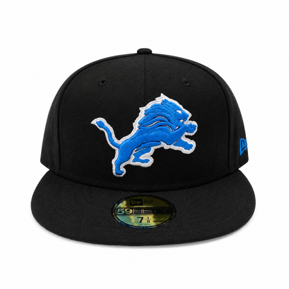 NEW ERA DETROIT LIONS LOGO FITTED HAT