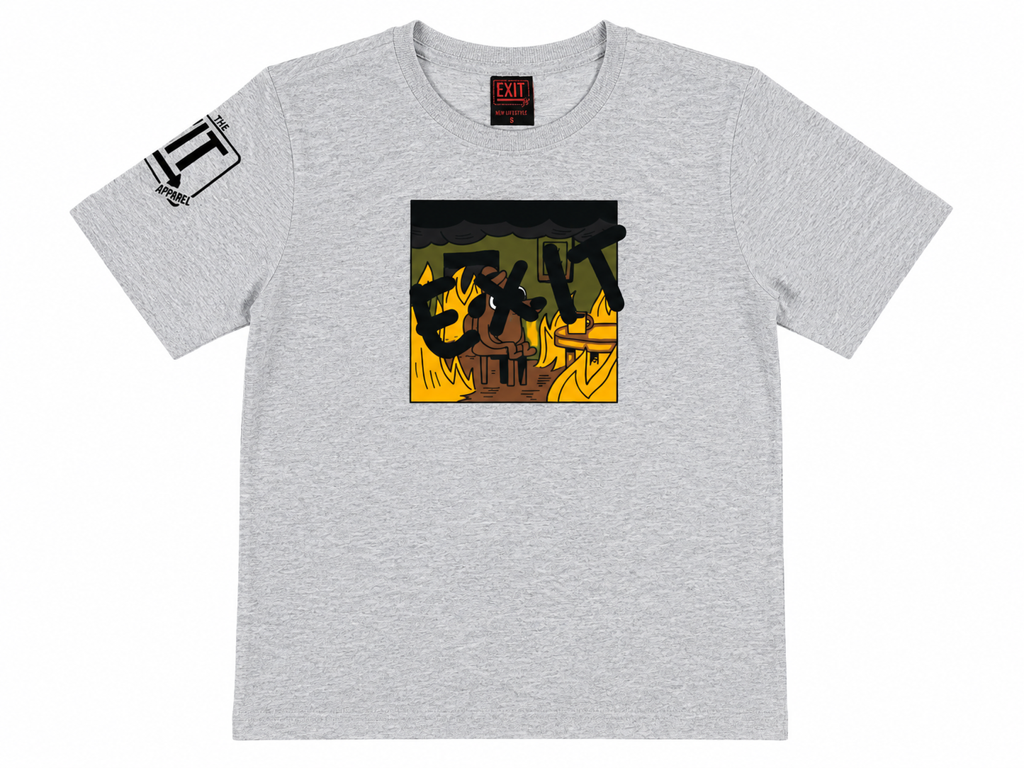 EXIT KIDS CAMPFIRE TEE
