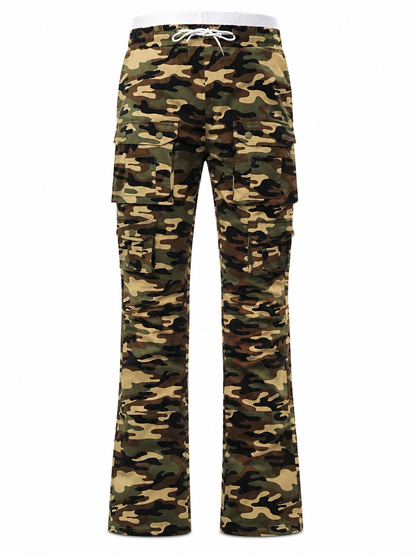 M1633 MAKOBI COLTON STACKED NYLON PANTS