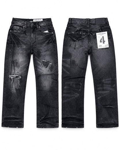 EVOLUTION KIDS TUMBLE WASH STRAIGHT DENIM PANT