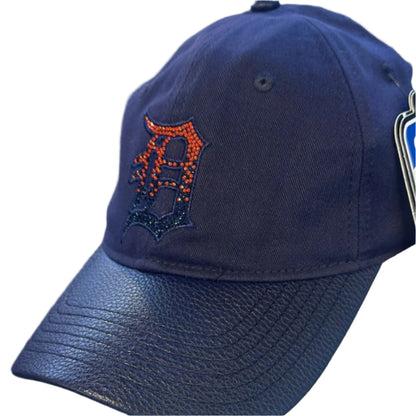 PRO STANDARD DETROIT TIGERS JEWELS W DAD HAT, MIDNIGHT NAVY