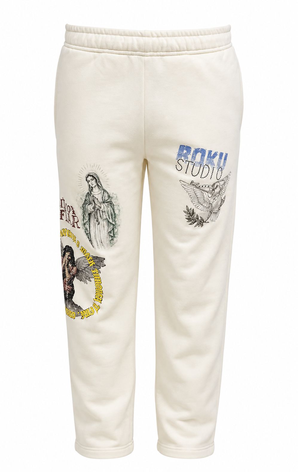 ROKU STUDIO WOMEN RISE ABOVE FADED STRAIGHT FIT SWEATPANT (RKG482168)