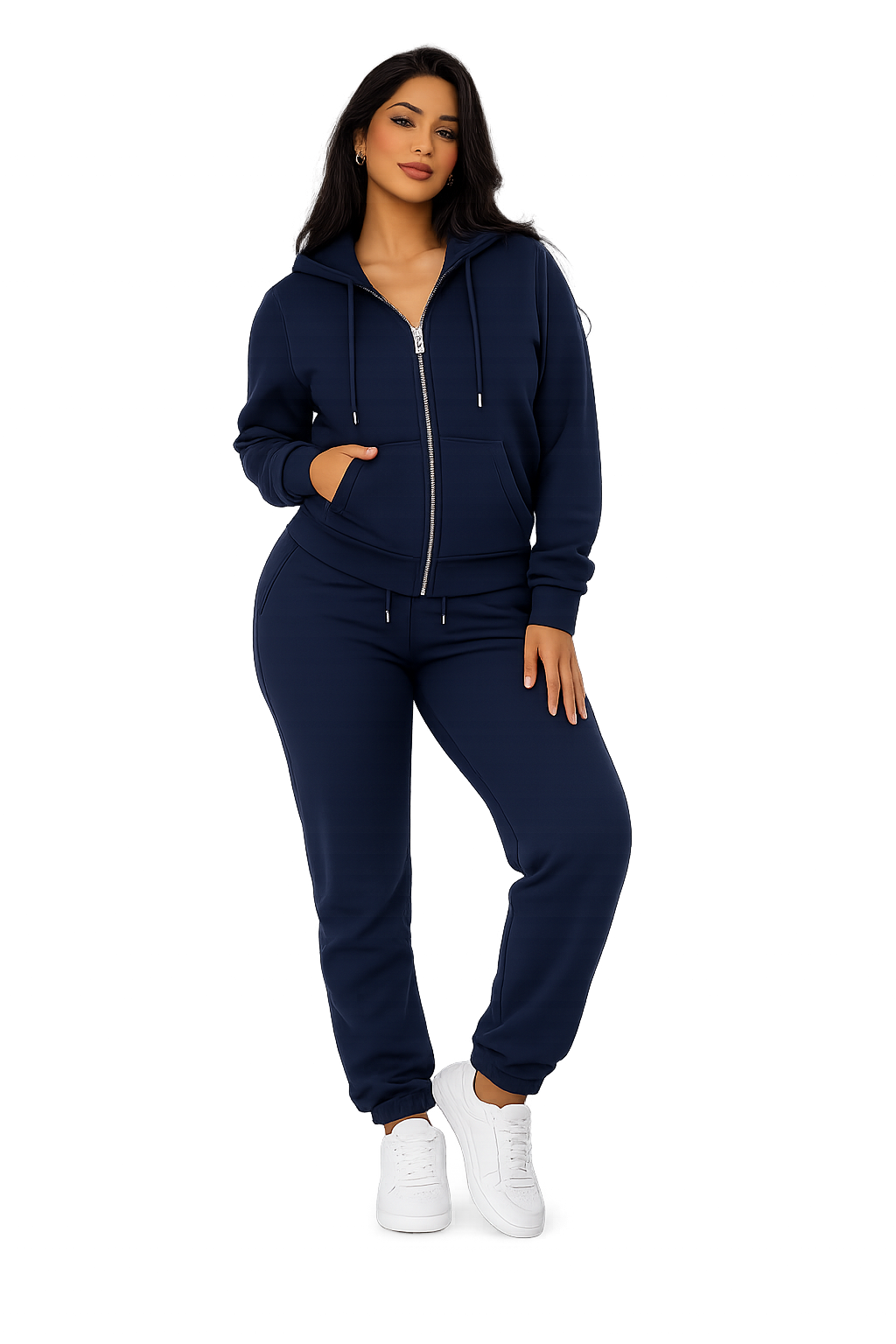 REDFOX WOMEN FLEECE ZIP-UP
