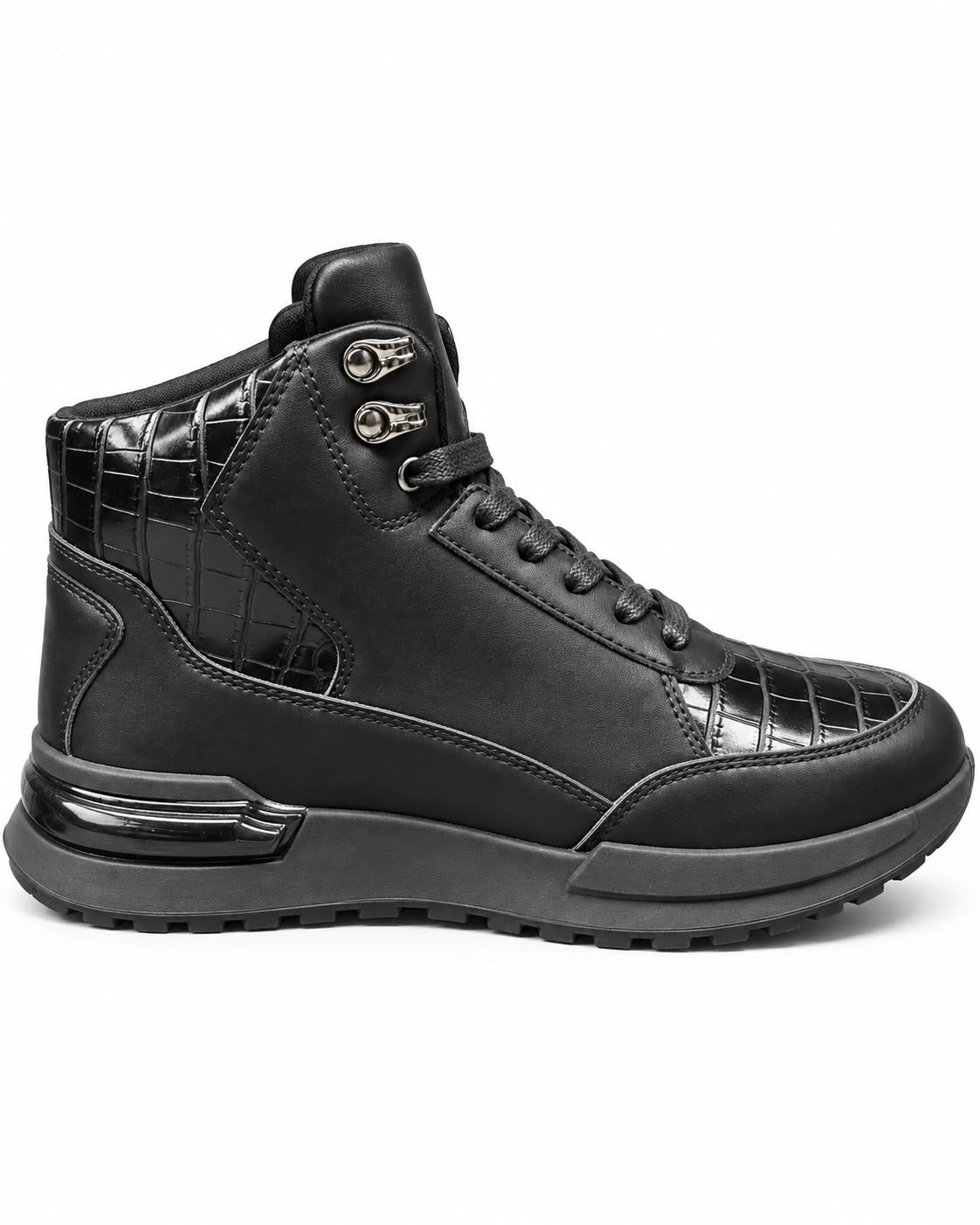 MAZINO EXECUTIVE CROC EMBOSSED SNEAKERS (HANK)
