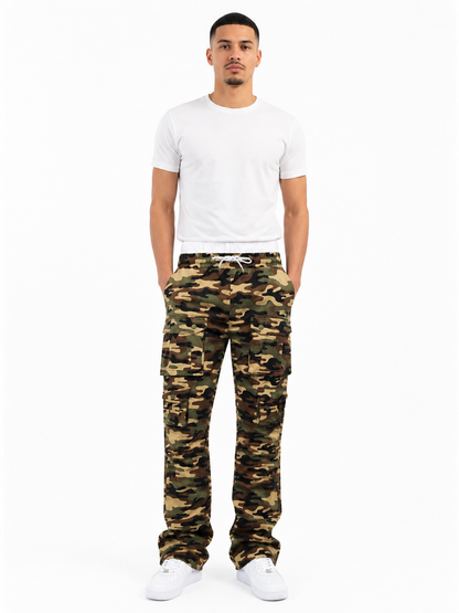 M1633 MAKOBI COLTON STACKED NYLON PANTS