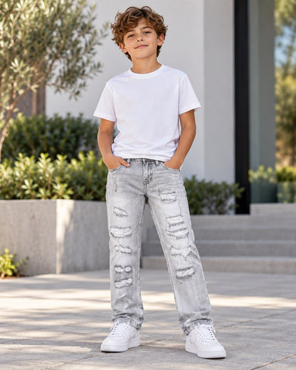 EVOLUTION KID'S ELITE RELAXED STRAIGHT DENIM PANT