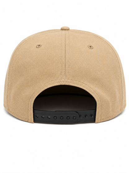 NEW ERA DETROIT LIONS CAMEL/BLACK 9FIFTY SNAPBACK CAP