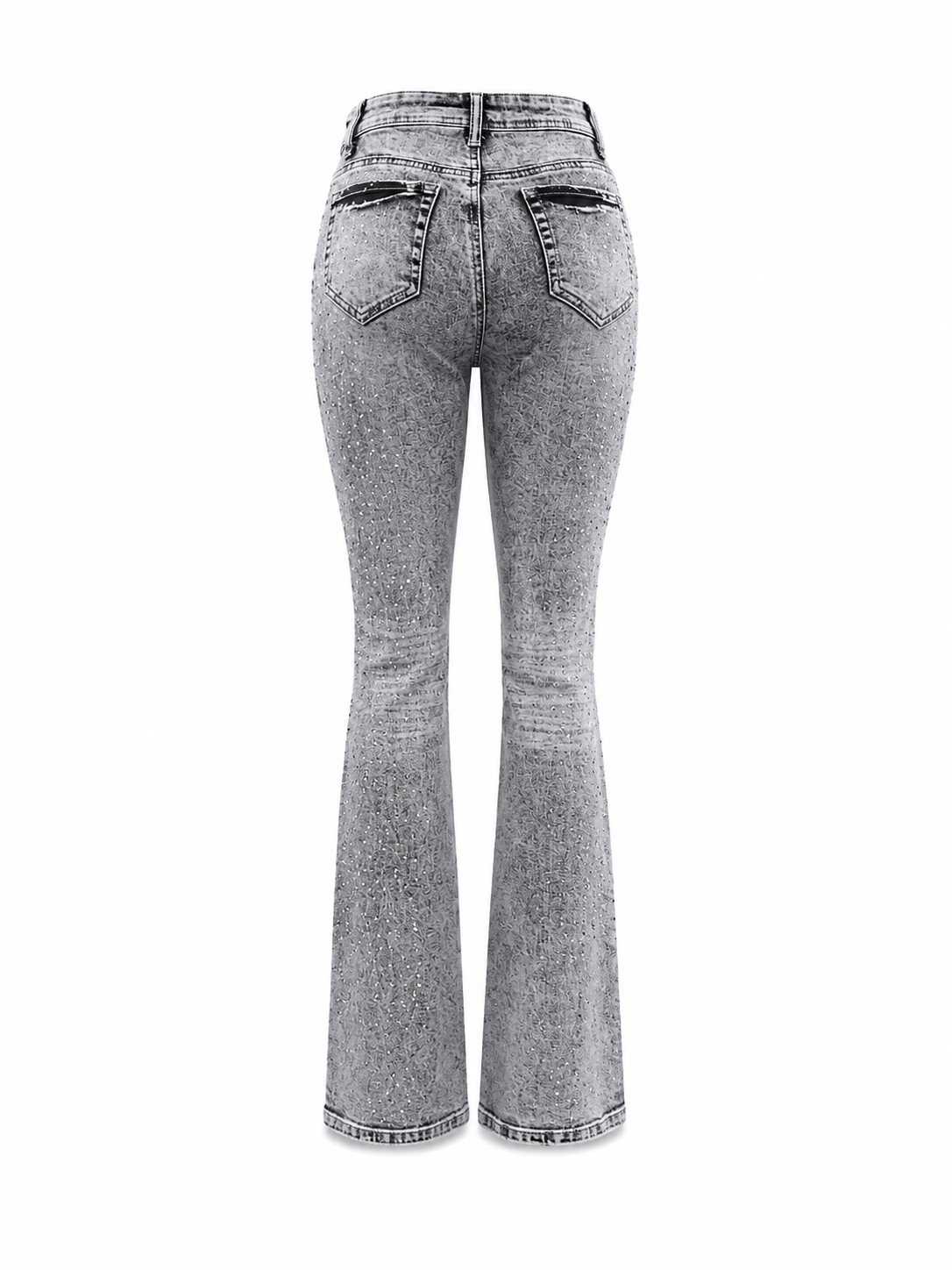 REDFOX RHINESTONE WOMEN STACKED JEANS