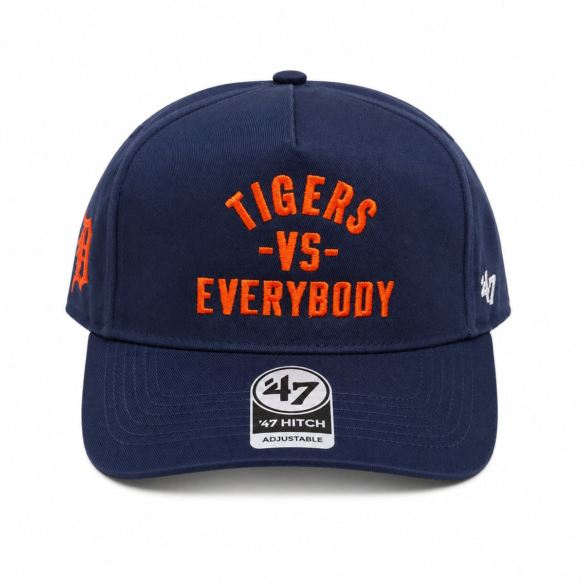 Detroit Tigers '47 Tigers Vs. Everybody Hitch Adjustable Hat