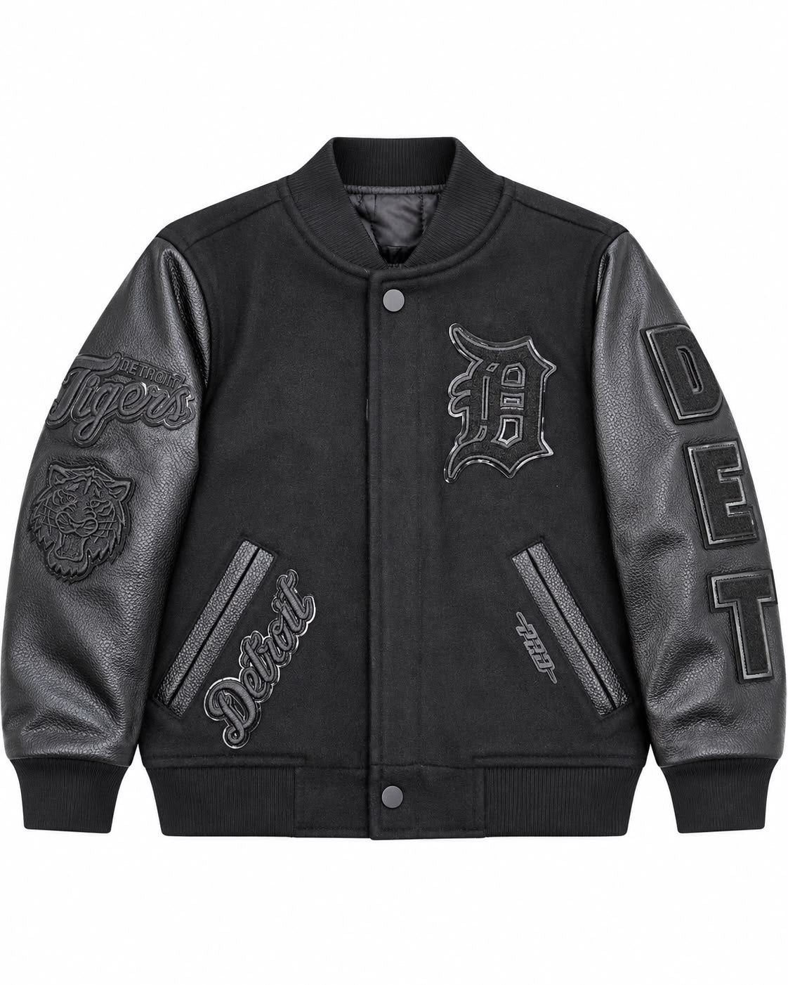 PRO STANDARD DETROIT TIGERS L. KIDS WOOL VARSITY JACKET (LDTL7314973)