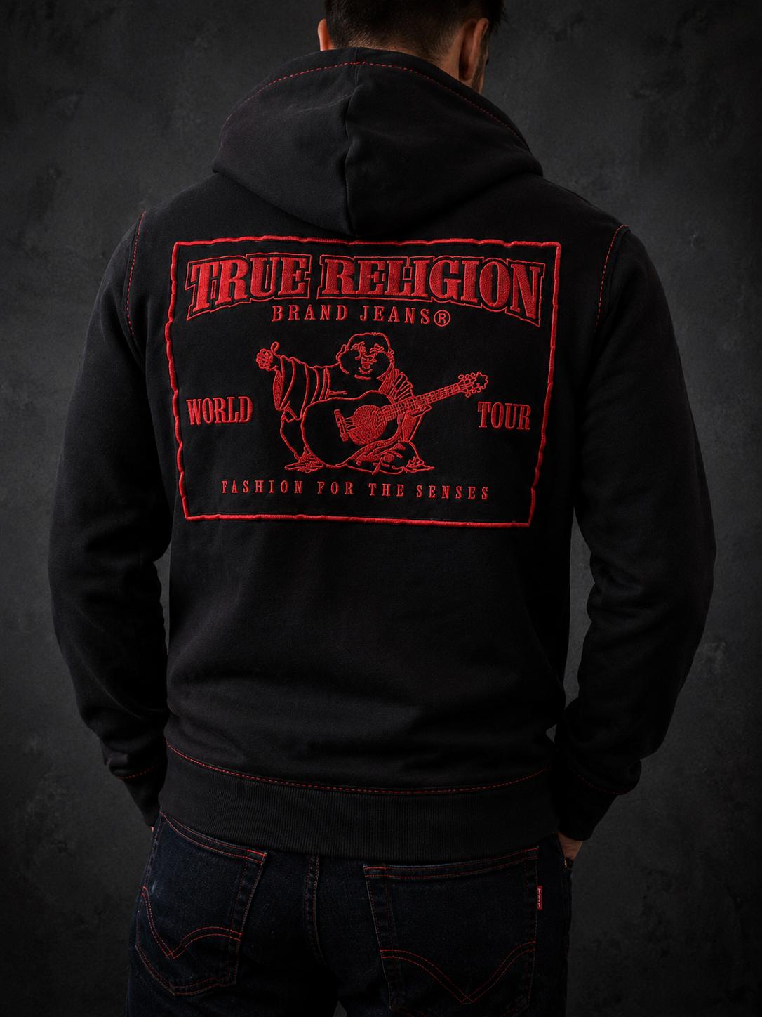 TRUE RELIGION MEN'S BIG T ZIP IP (#105753)