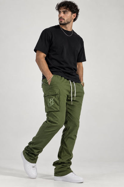 MAKOBI MEN'S ADORNI STACKED NYLON PANTS (M1634)