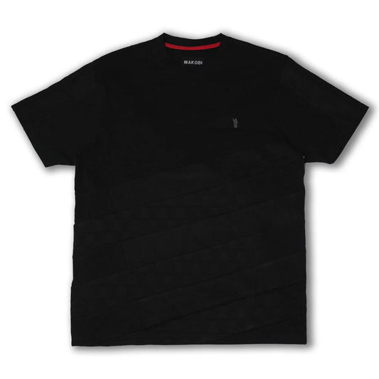M389 Makobi Jacquard Solid Tee