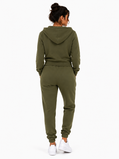 REDFOX WOMEN FLEECE ZIP-UP