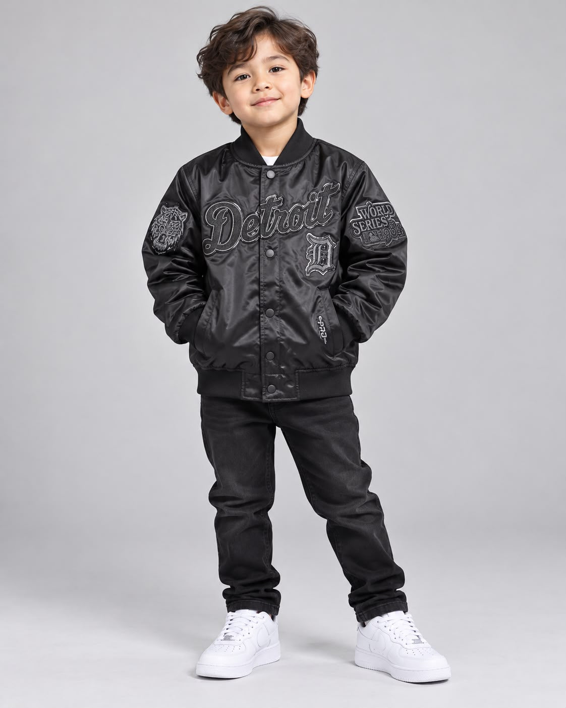 PRO STANDARD DETROIT TIGERS KID'S SATIN JACKET (LDTB6314964)