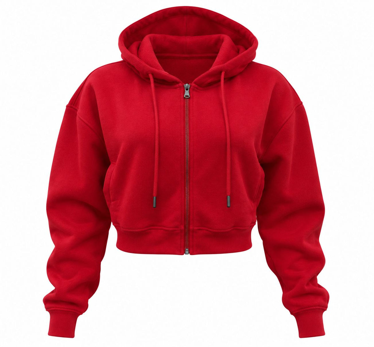 REDFOX WOMEN BASIC FLEECE ZIP-DOWN (ST2600T)
