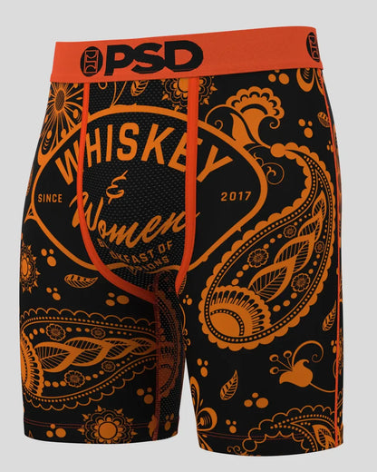 PSD UNDERWEAR MEN'S "WHISKEY & WOMEN" BOXER