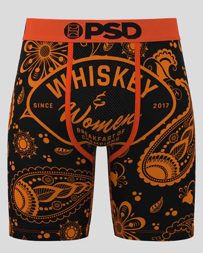 PSD UNDERWEAR MEN'S "WHISKEY & WOMEN" BOXER