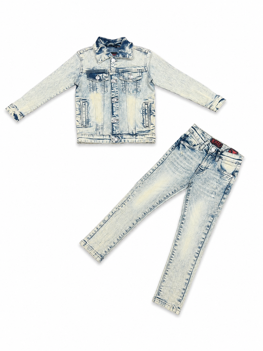 EXIT KIDS DENIM JEAN SET