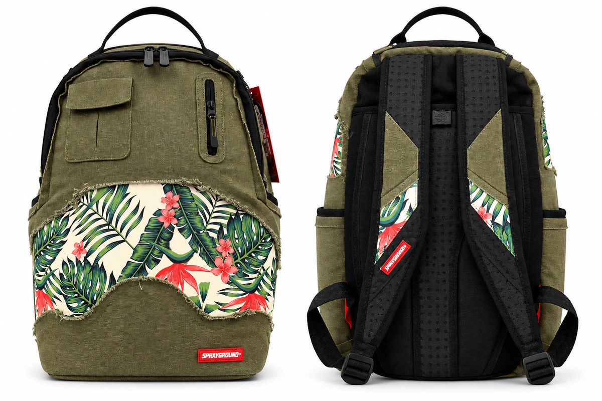 SPRAYGROUND TROPICAL OASIS DLX  BACKPACK (B7192)