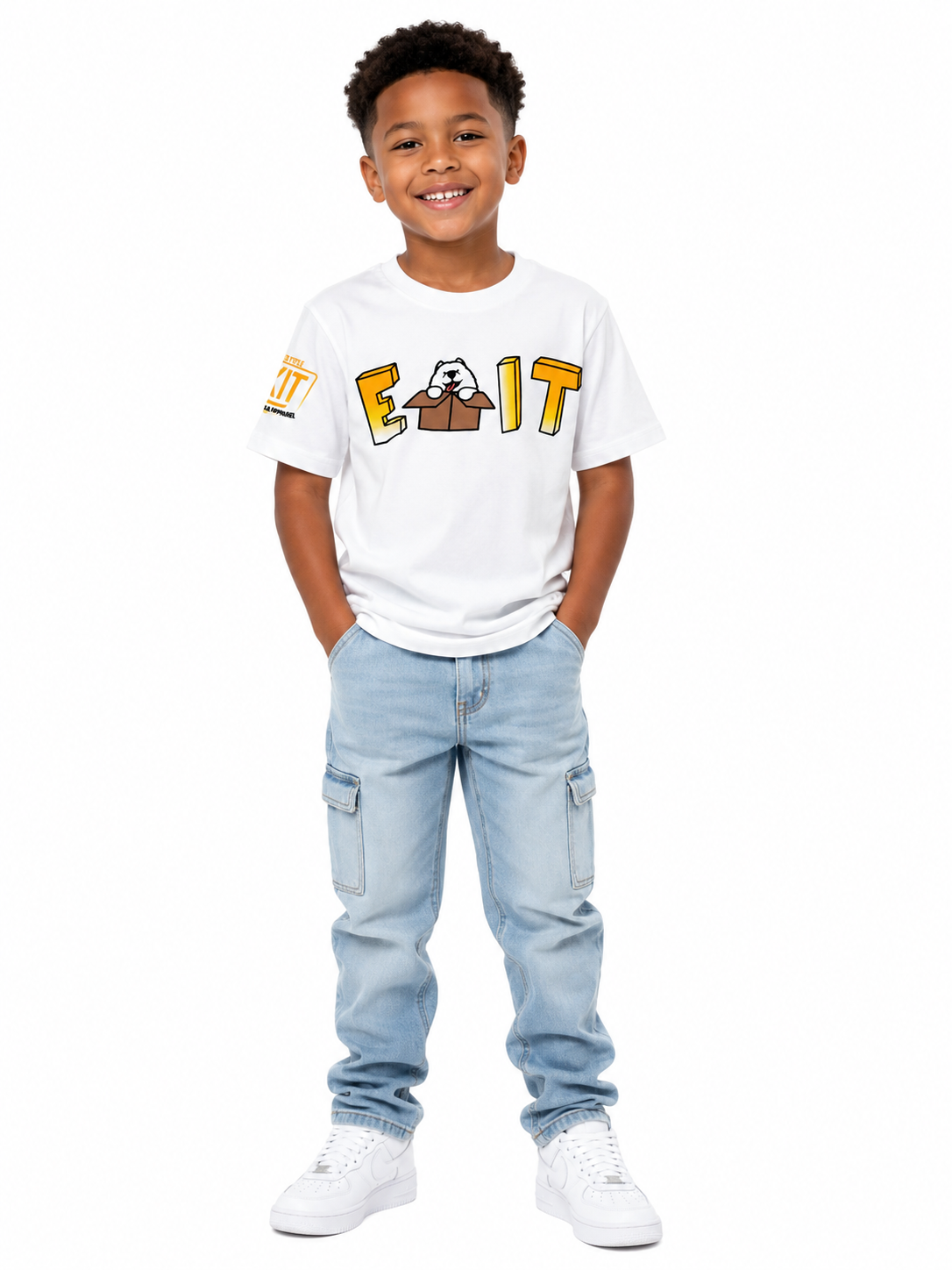EXIT KIDS PEEKABOO BEAR TEE