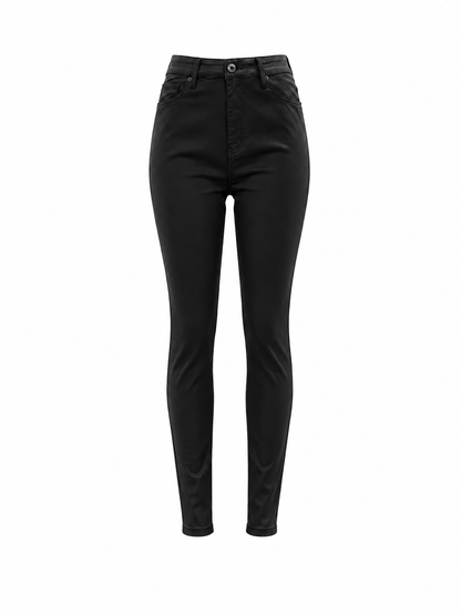 REDFOX WOMEN PU-COATED PANTS W/FRONT POCKETS