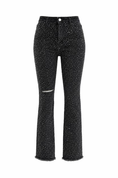HOT & DELICIOUS WOMEN STARLIGHT RHINESTONE JEAN