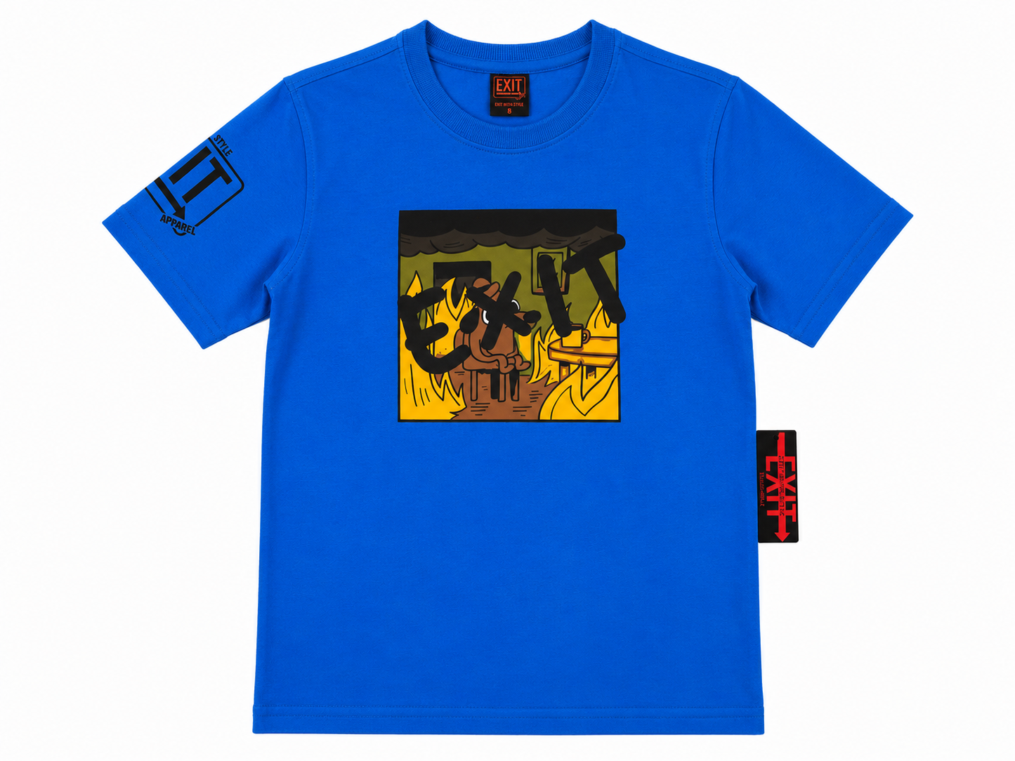 EXIT KIDS CAMPFIRE TEE