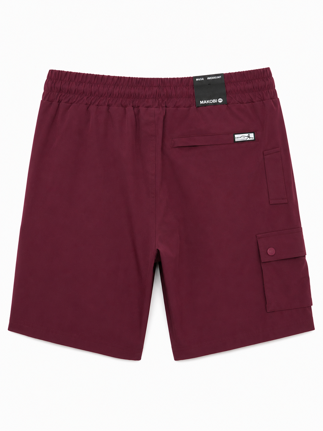 MAKOBI ADORNI NYLON CARGO SHORTS