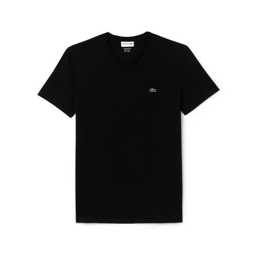 Lacoste S/Sleeve Pima Cotton V-Neck Jersey T-Shirt-TH6710