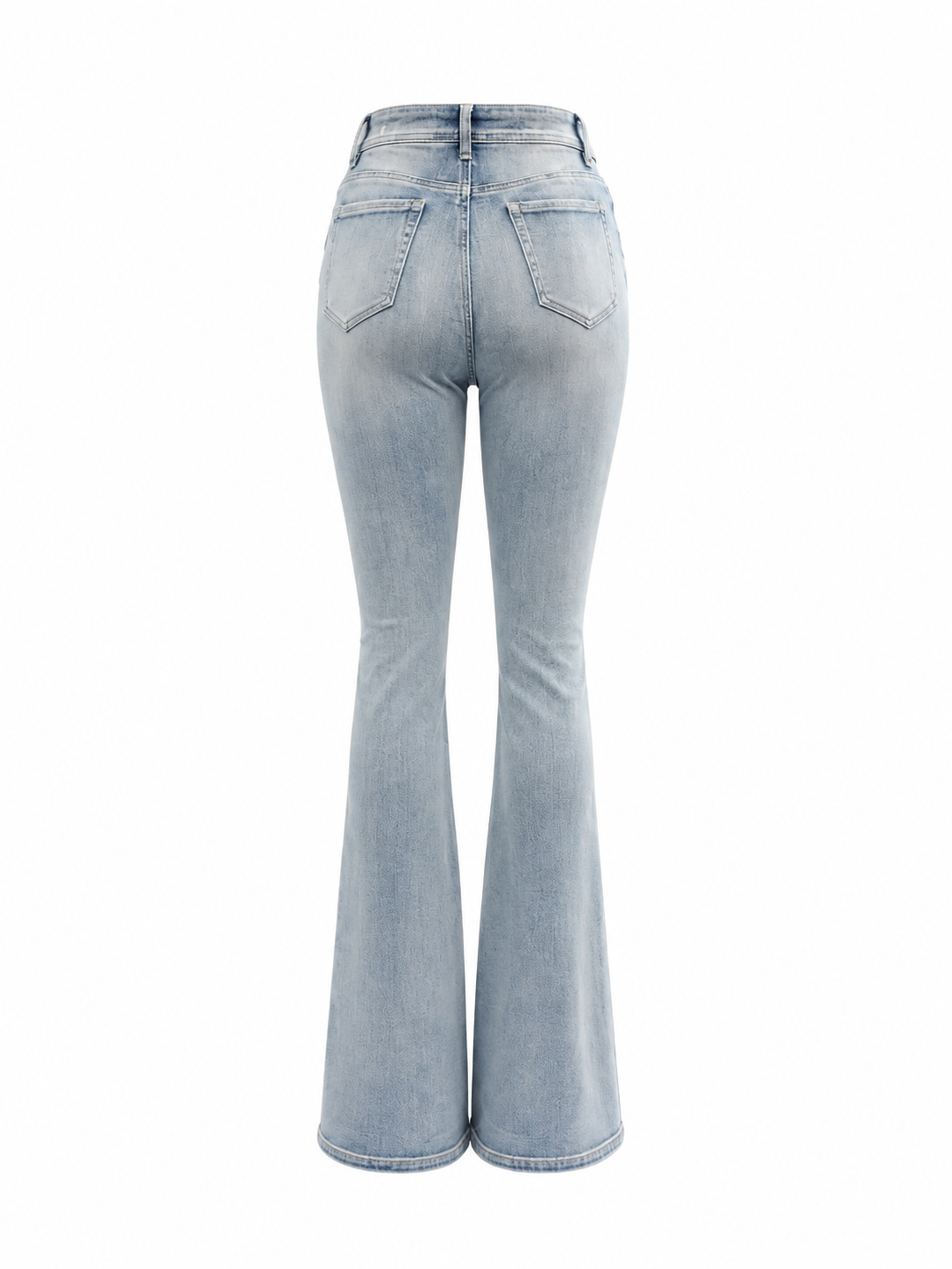 REDFOX WOMEN STACKED W/RHINESTONES JEANS