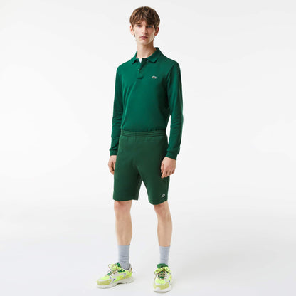 Lacoste Men's Organic Brushed Cotton Fleece Shorts