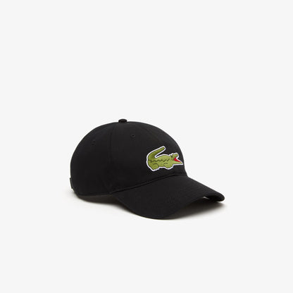 Lacoste Unisex Organic Cotton Twill Logo Hat