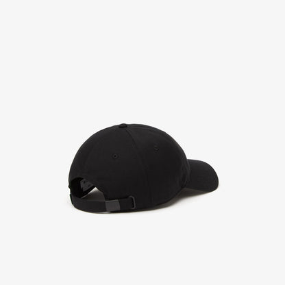 Lacoste Unisex Organic Cotton Twill Logo Hat
