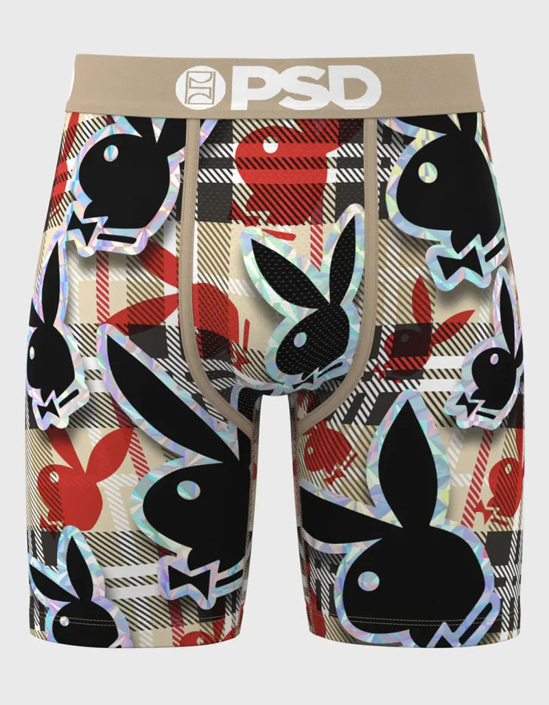 PSD UNDERWEAR MEN'S "PB CHECKMATE" BOXER
