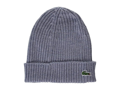 Lacoste Ribbed Knit Beanie - Men's