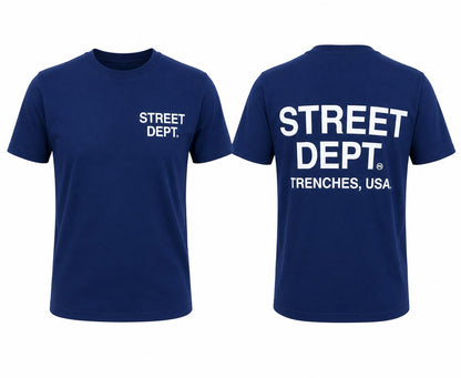 STREET DEPT TRENCHES MEN'S T-SHIRT (STDPT100)