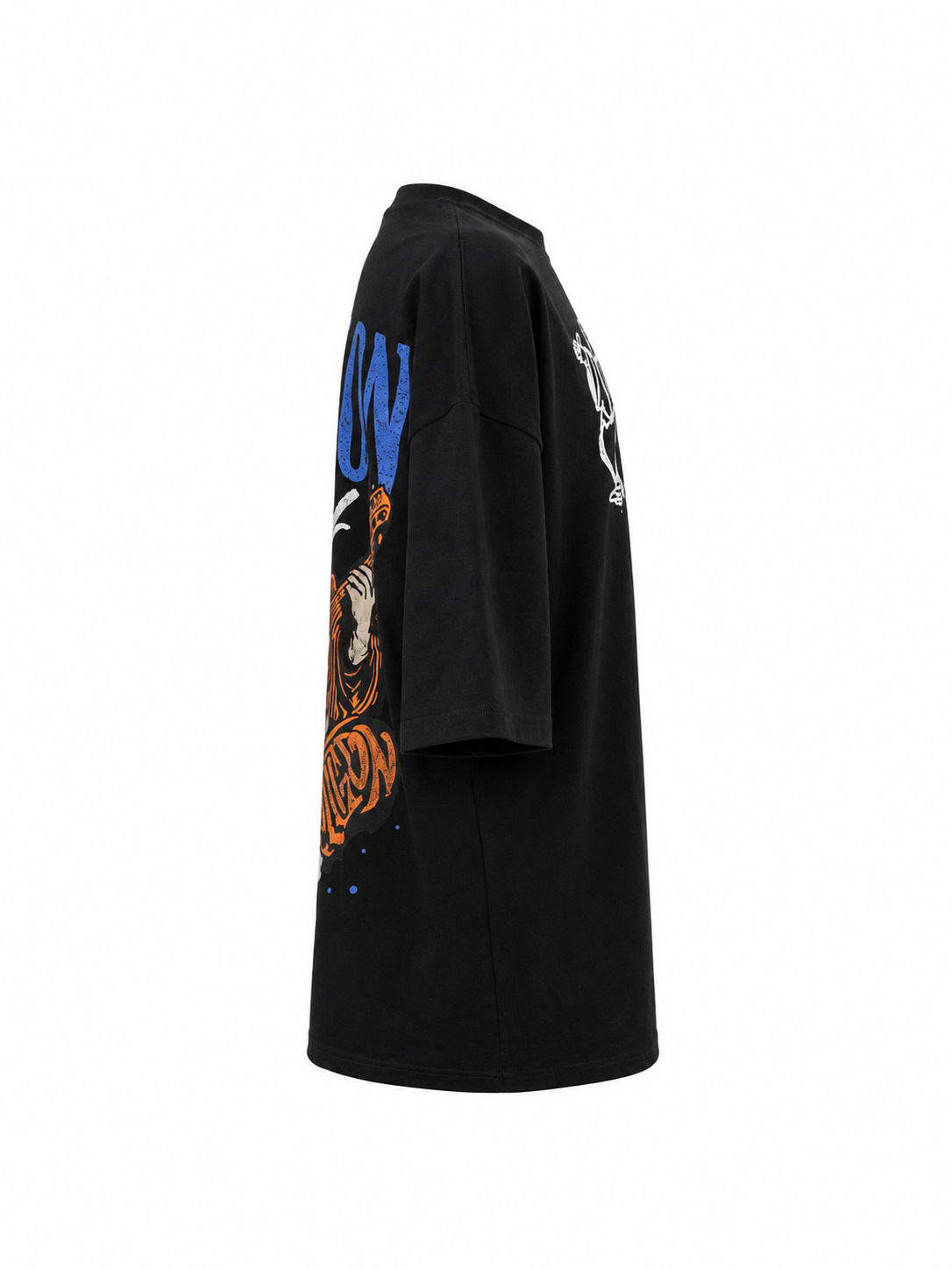 TRUE RELIGION MEN'S OVERSIZED CONCERT BUDDHA TEE (110446)