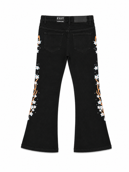 EXIT KIDS SAKURA STACKED JEAN