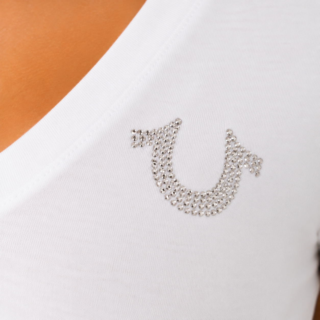 TRUE RELIGION WOMEN'S BUDDHA #1 BABY TEE