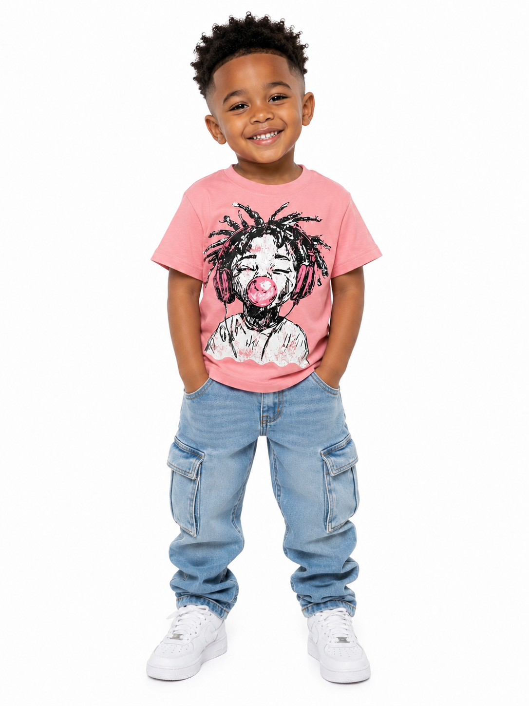 EVOLUTION LITTLE KID GUM BOY S/S TEE