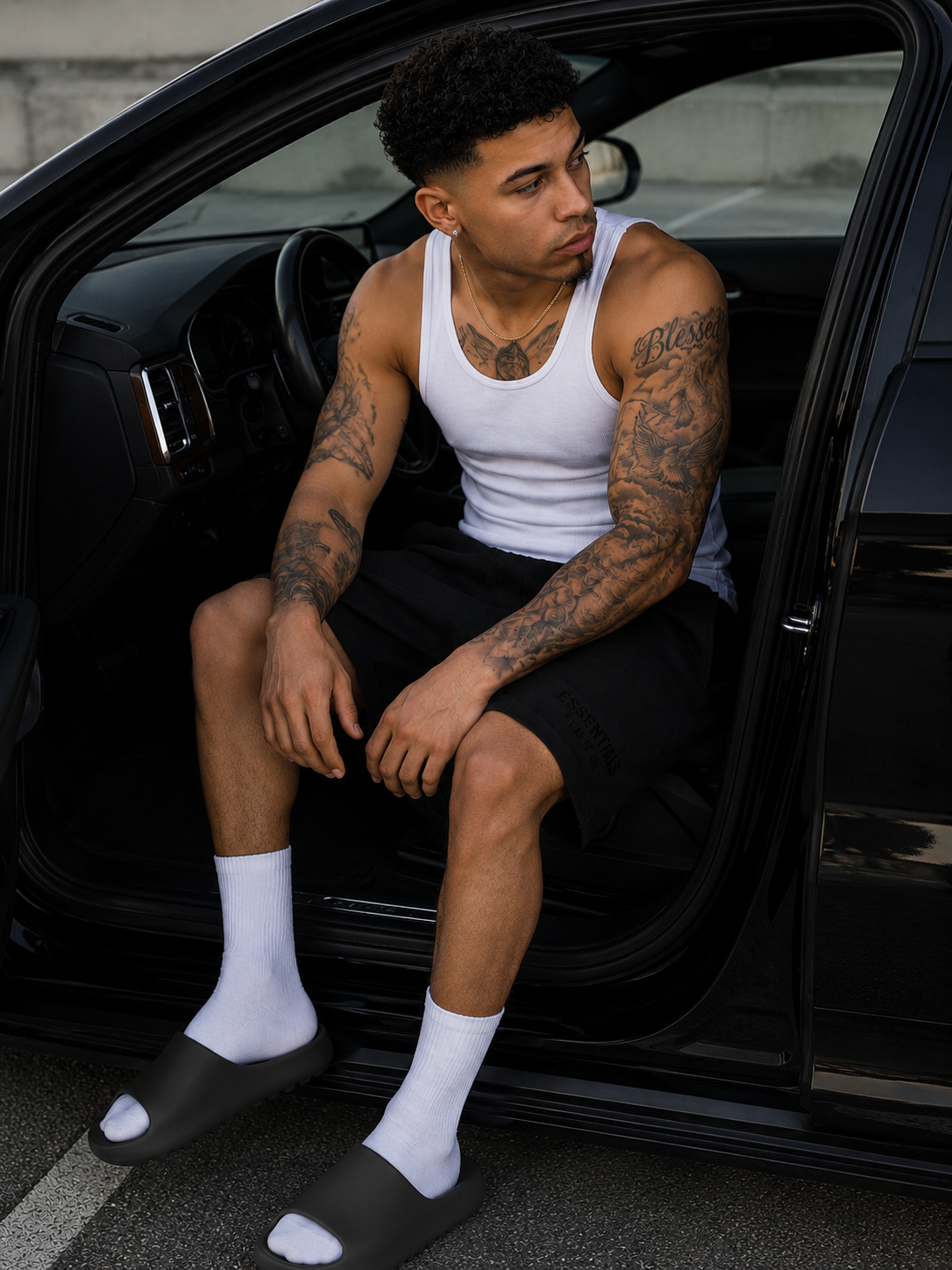 ESSENTIALS FEAR OF GOD SWEATSHORT