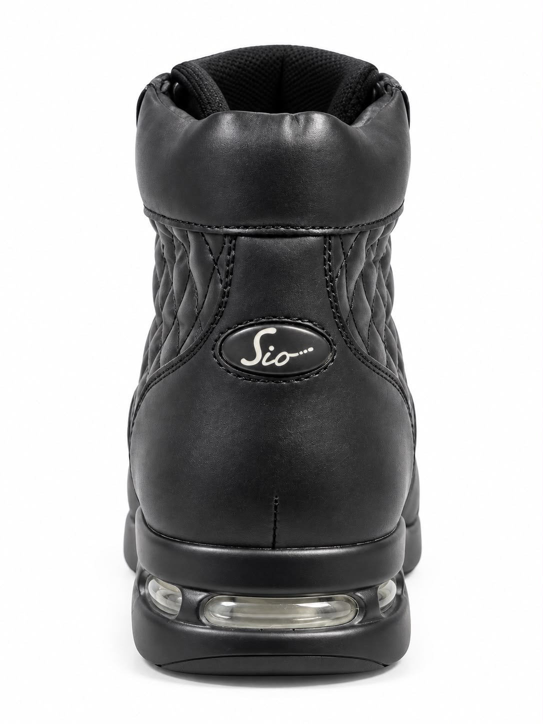 SIO DIAMOND QUILTED AIR HIGH TOP SNEACKERS (ALLESIO-000)