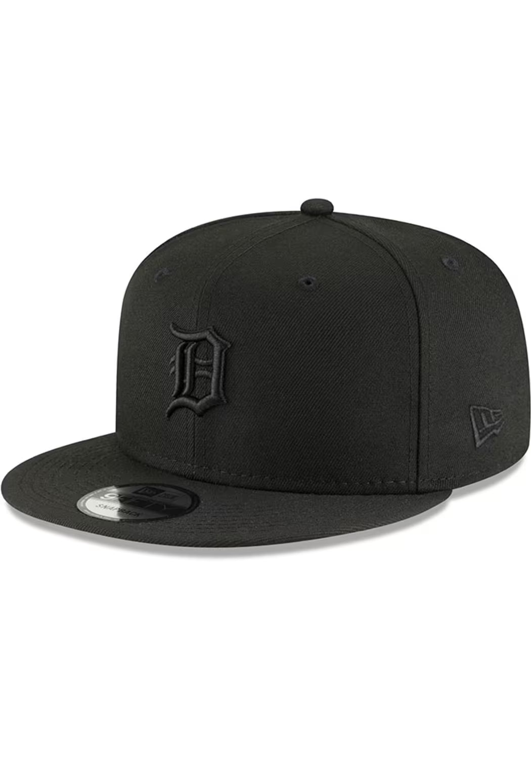 New Era Detroit Tigers Black on Black 9FIFTY Men's Snapback Hat