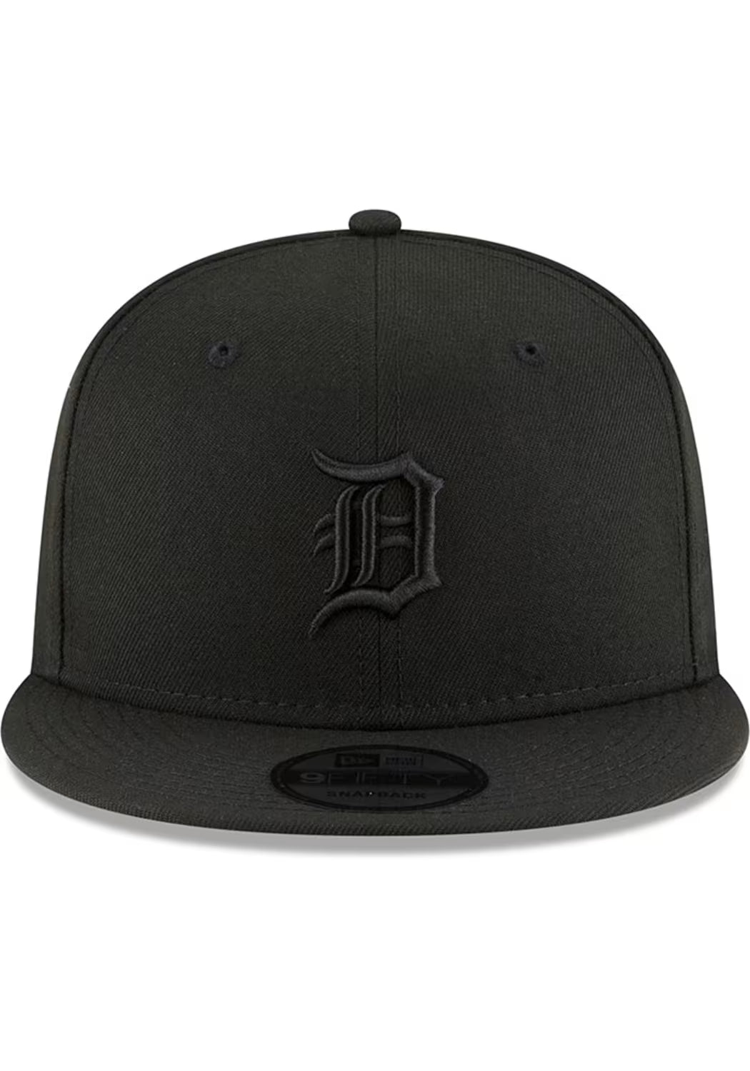 New Era Detroit Tigers Black on Black 9FIFTY Men's Snapback Hat