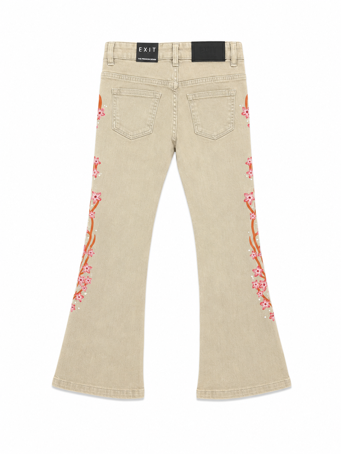 EXIT KIDS SAKURA STACKED JEAN