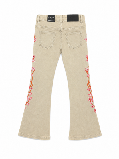 EXIT KIDS SAKURA STACKED JEAN