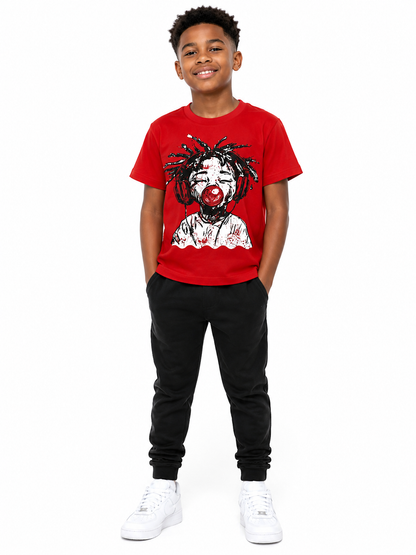 EVOLUTION BIG KID GUM BOY S/S TEE